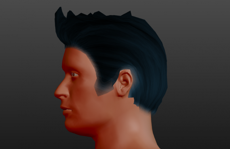 Maxwell hair mh blue